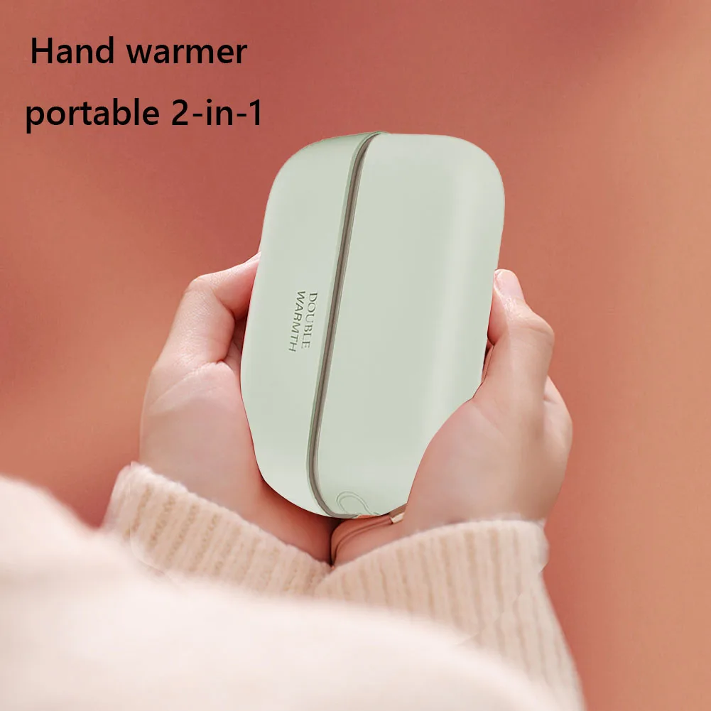 2 in 1 Magnetic Hand Warmer Split Pocket Heater USB-C Rechargeable Portable Hand Heater 3 Temp Setting Fast Heating for Winter view 6