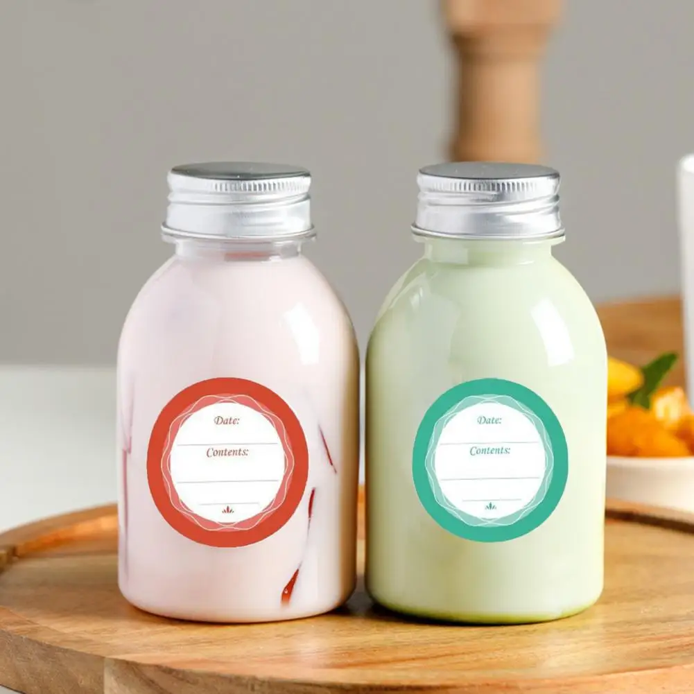 Roll Stickers Round Oil Proof Sticker Tearable Effective Classification  Useful Office Easy Clean Roll Label