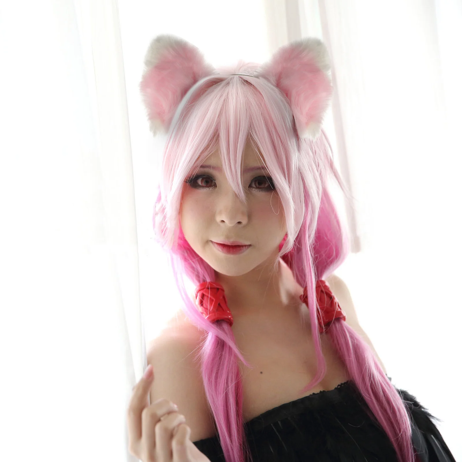 Dance Ear Socket Plush Hair Accessories Three-dimensional Cat Headband Cosplay Ears Lolita Accessory Cat's