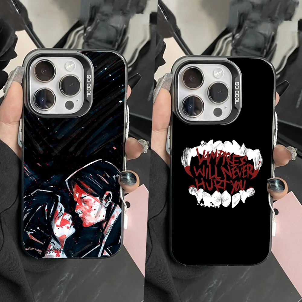 

My C-Chemical R-Romance Phone Case For iPhone 16,15,14,13,12,11,Pro,Max,Plus,Mini,XS,SE Anti Fall Black Matte Hard Bumper