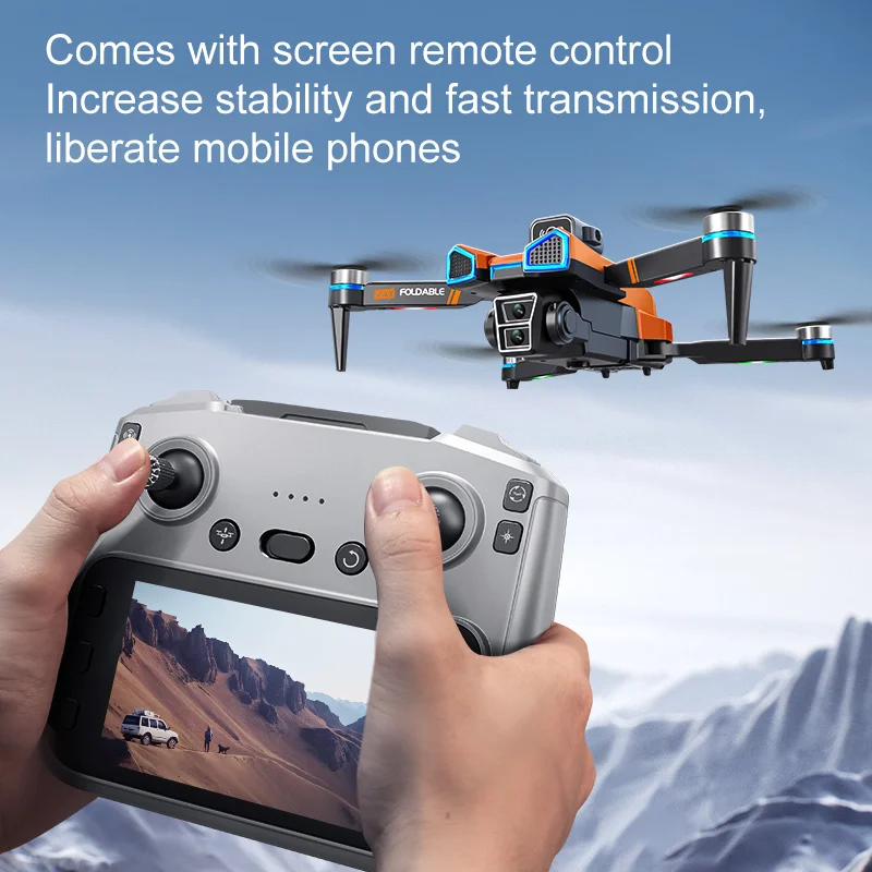 لشاومي A18 ماكس الطائرة بدون طيار 5G المهنية 8K كاميرا مزدوجة التحكم عن بعد مع شاشة WIFI FPV تجنب العوائق كوادكوبتر درون