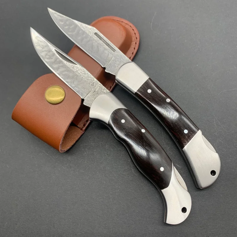 Hot-selling Buck folding knife high hardness outdoor camping survival hand meat portable folding fruit knife