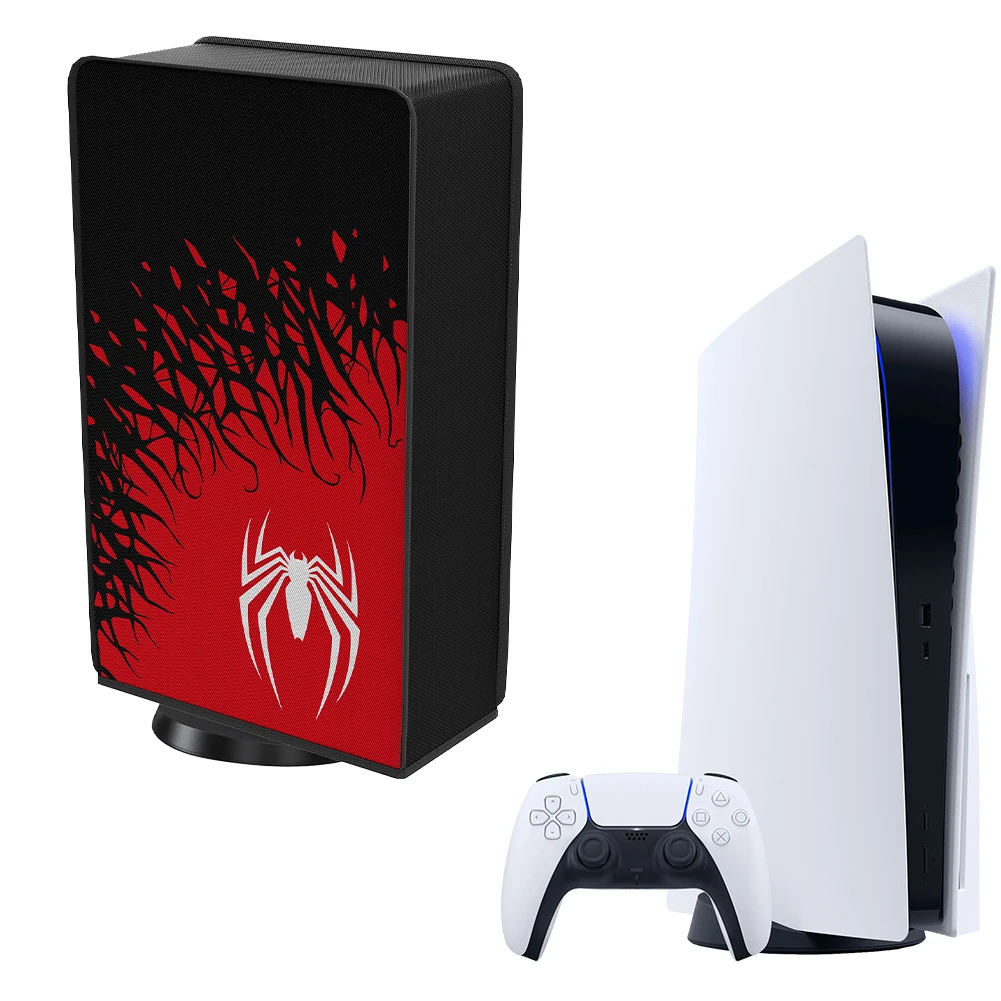 

Console Dust Cover Waterproof Dust Proof Cover Precision Cut Dust Cover Sleeve for Playstation 5 Disc/Digital Version