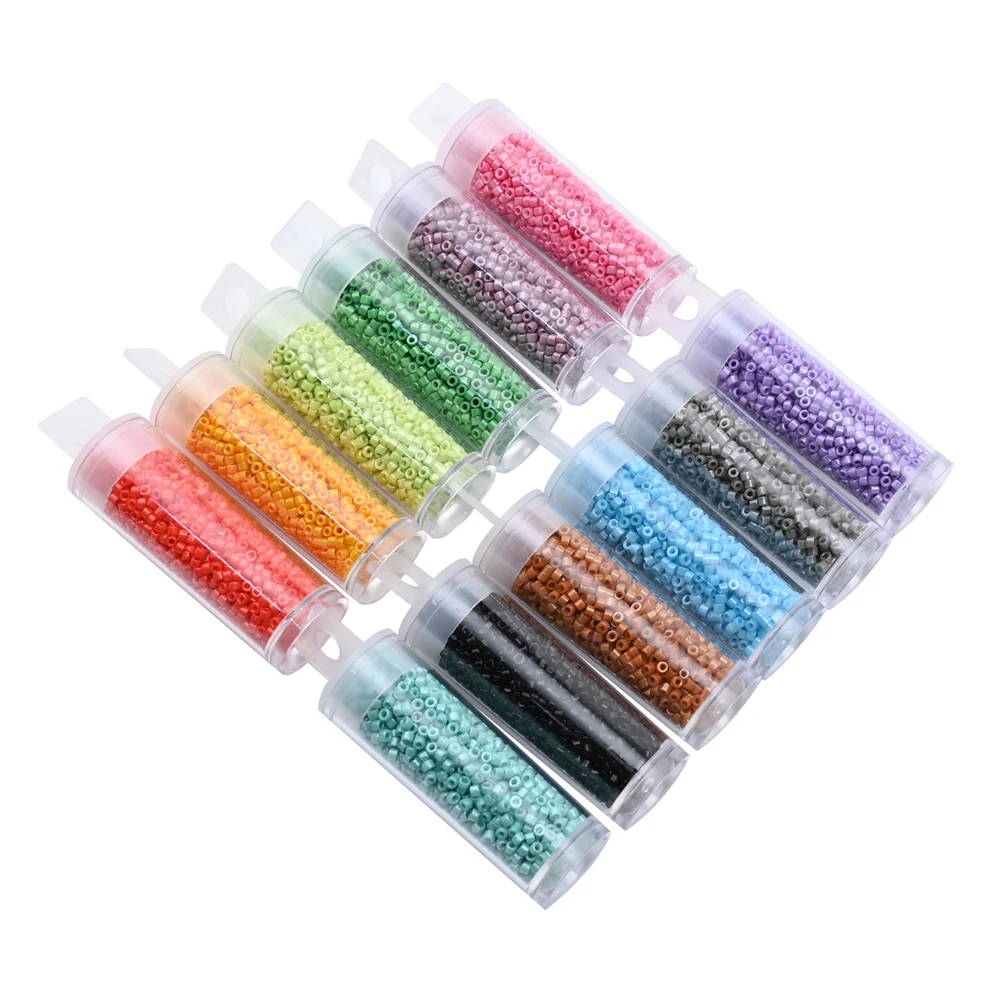 1200pcs Japanese Glass Seed Beads Uniform 2mm SeedBeads For Jewelry Making Diy Bracelet Necklace Small Craft Beads