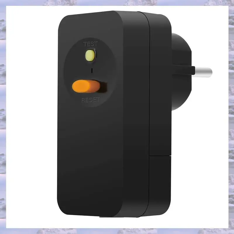 N75R-FI Circuit Breaker Personal Protection Plug Replacement Plug 10Ma Residual Current Circuit Breaker 16Amp EU Plug