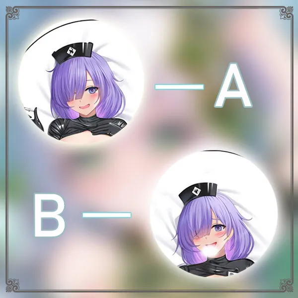 

Azur Lane Mogador Anime Game Dakimakura Hing Body PillowCase Cushion Otaku Bed Linings Xmas