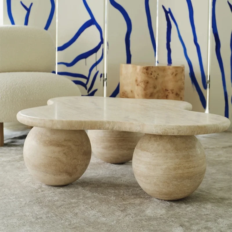 

Natural travertine side table living room home designer marble coffee table home marble coffee table