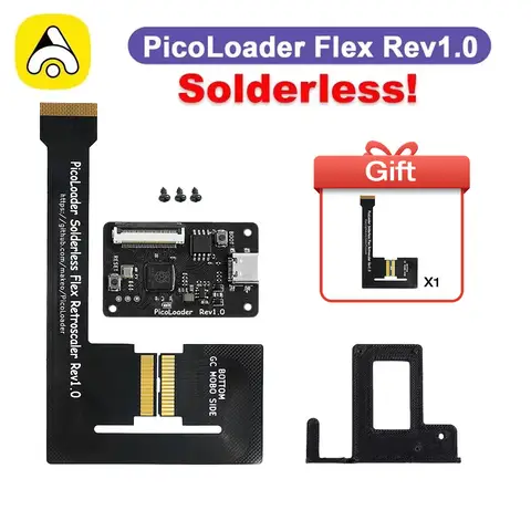 New Simple Solderless Open Source Module Based On RP2040 PicoLoader For Nintendo GameCube Support Homebrew Software Launching