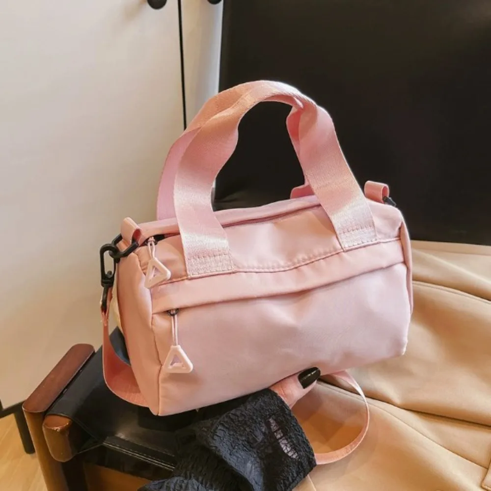 

Сумка через плечо из нейлона с регулируемым ремнем, с множеством карманов, на молнии, маленькая спортивная сумка, холщовая сумка большой вместимости, дорожная сумка