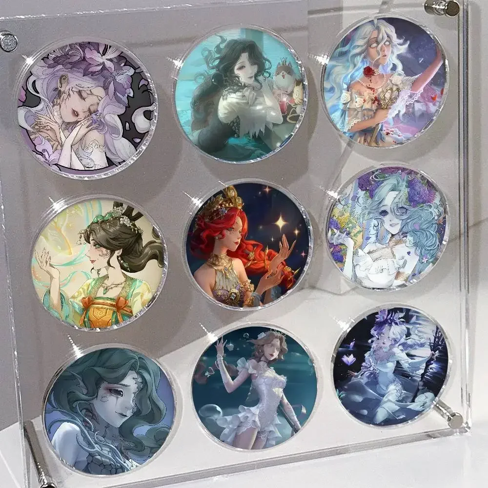 Anime Game Identity V Grace Badges Button Round Creative Pin Brooch Badge Bag Decor Accessories Fans Collect Friends Gifts