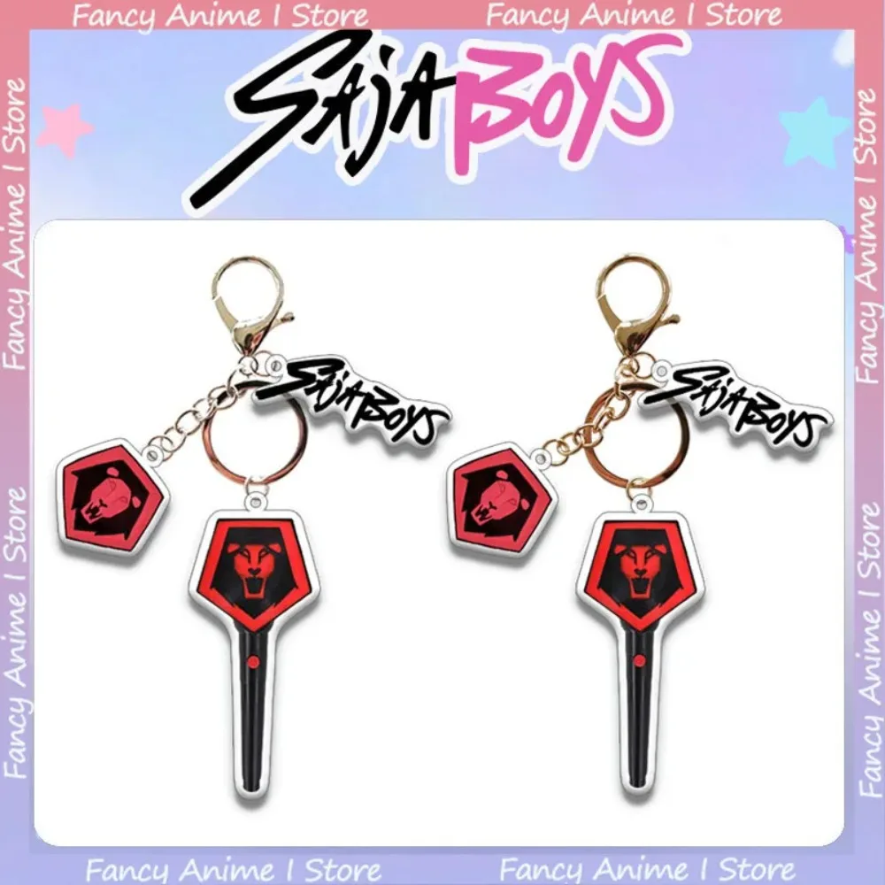 Gantungan Kunci Akrilik K-pop Devil Hunter, Liontin Kartun Lucu, Aksesoris Grup Idol Perempuan