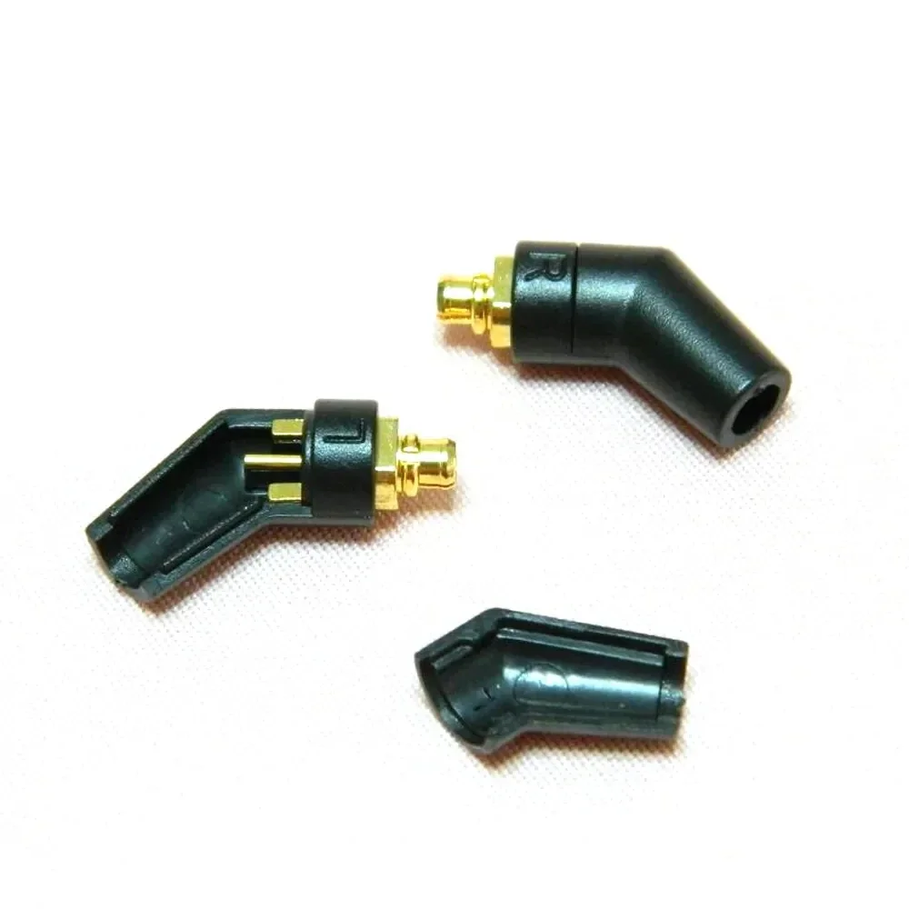 1 Pair Earphone Pin Audio Jack Metal Adapter Wire Connector For MMCX Elbow W40/60 N30N40 N5005 Plug Pin Headset