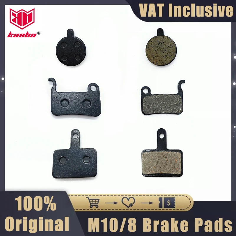 EU Stock Original Kaabo Mantis 10/8 Scooter Brake Pads Brake 8/10inch Skateboard Hydraulic Semi Hydraulic Disc Brake Replacement