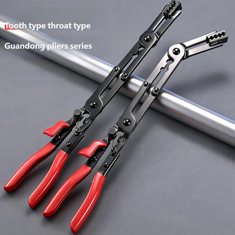 Hose Clamp Pliers Tool Clamp Spread Pliers with Locking Device,Working on Lap Joint Clamps,Connector Double Clamp