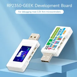 RP2350-GEEK Development Board 1.14inch 65K Color LCD Based On RP2350 Microcontroller USB Debugging Downloader with Plastic Case