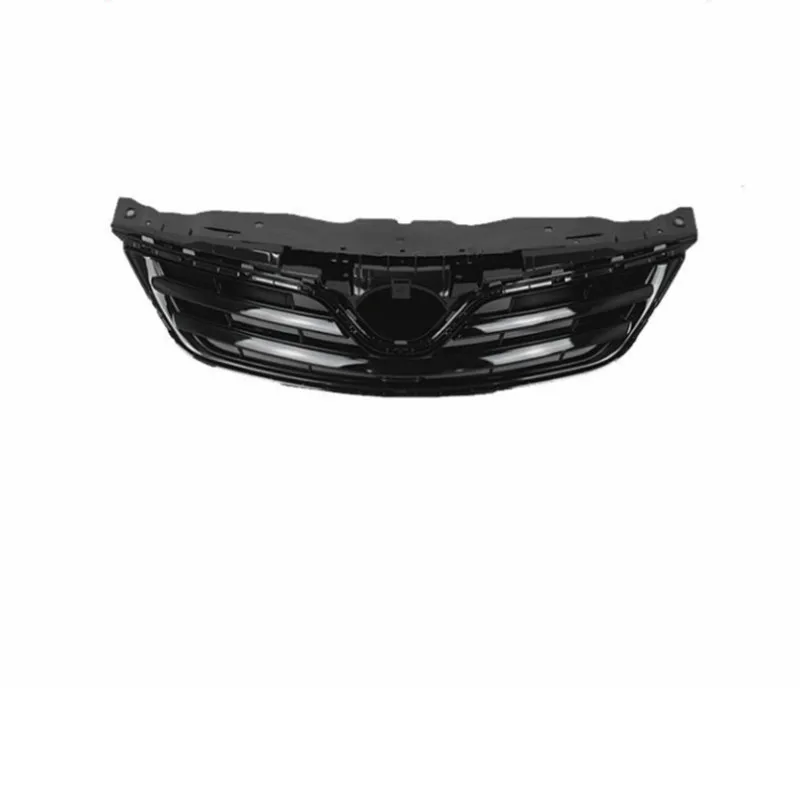 Black silver or all black Front bumper grille For Toyota Corolla 2010-2013