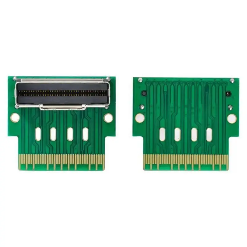 Male To Female PCI-E Slimline SAS 4.0 SFF-8654 4I 38Pin 8I 74Pin To SFF-8654 74Pin Extender Adapter Angled Test Tool