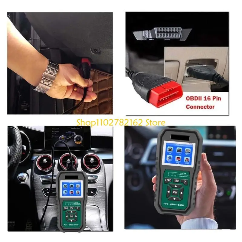 547B KW470 Diagnostic Scanner Automotive Engine Fault Code Reader Vehicle Scan Tool