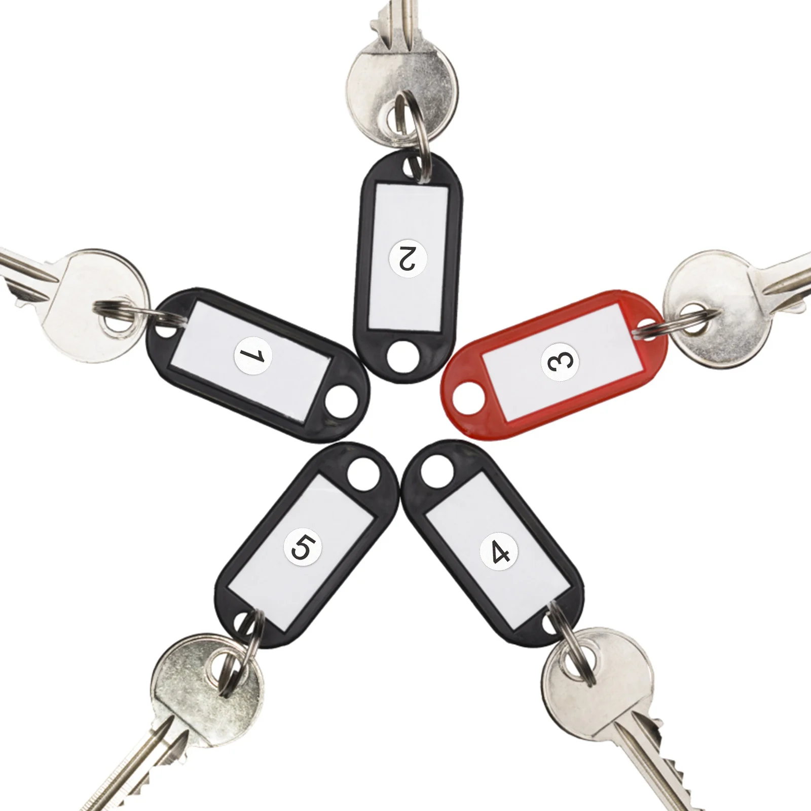 

15 Sheets Clothing Tags Number Stickers Small Size Logo Tshirt Circles Round Labels for Classroom