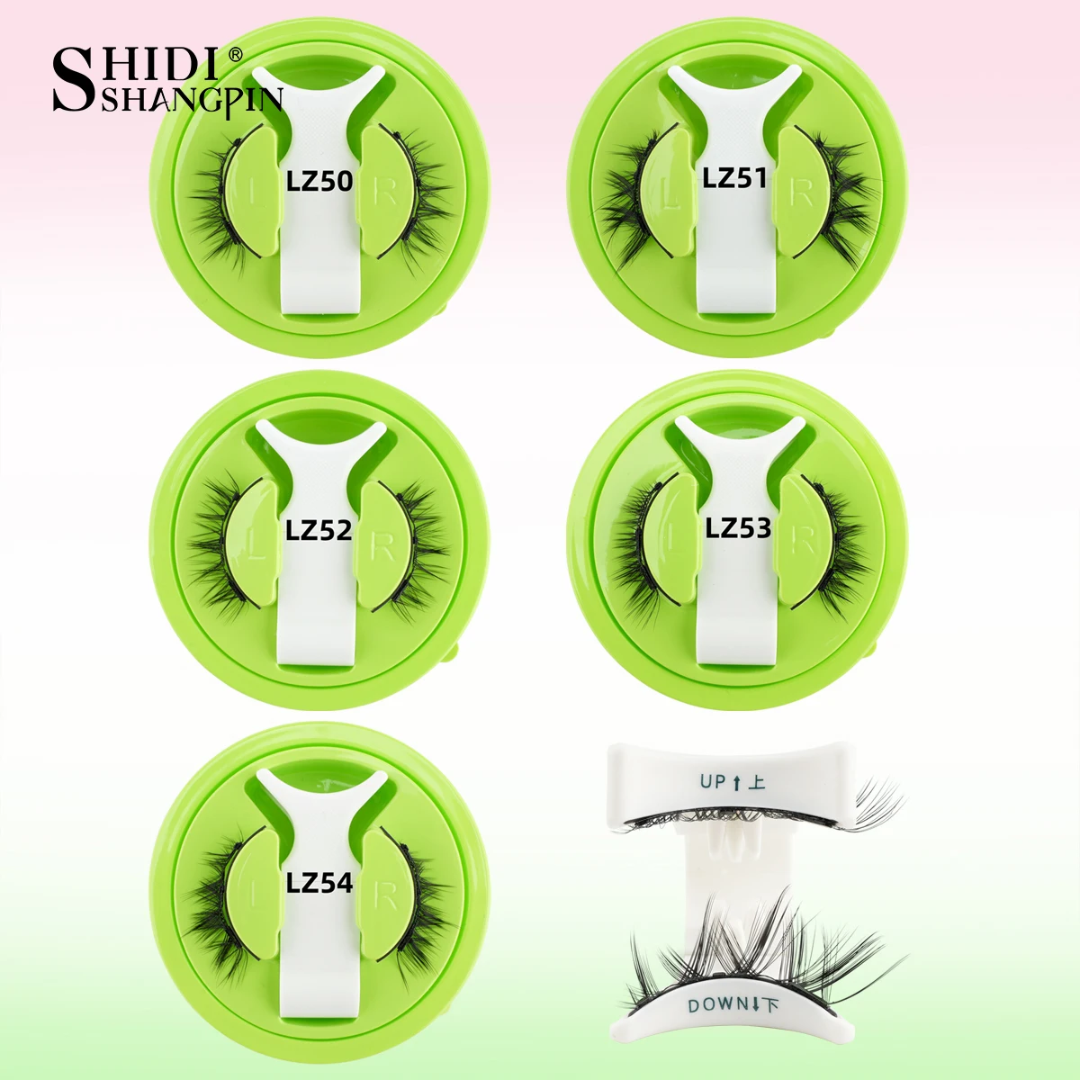 1 زوج ثلاثية الأبعاد رموش مغناطيسية عدة قابلة لإعادة الاستخدام الطبيعية غير مرئية وهمية المنك مقاوم للماء المغناطيس الفرقة رقيق الرموش الصناعية أدوات ماكياج #6