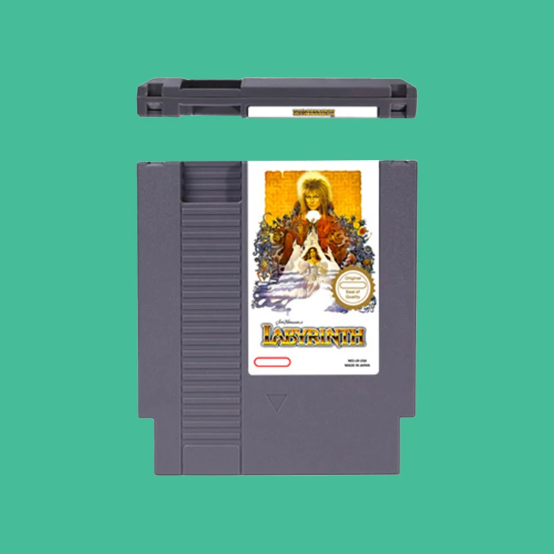 Labyrinth- 72 pins Game Cartridge for 8bit NES Video Game Console