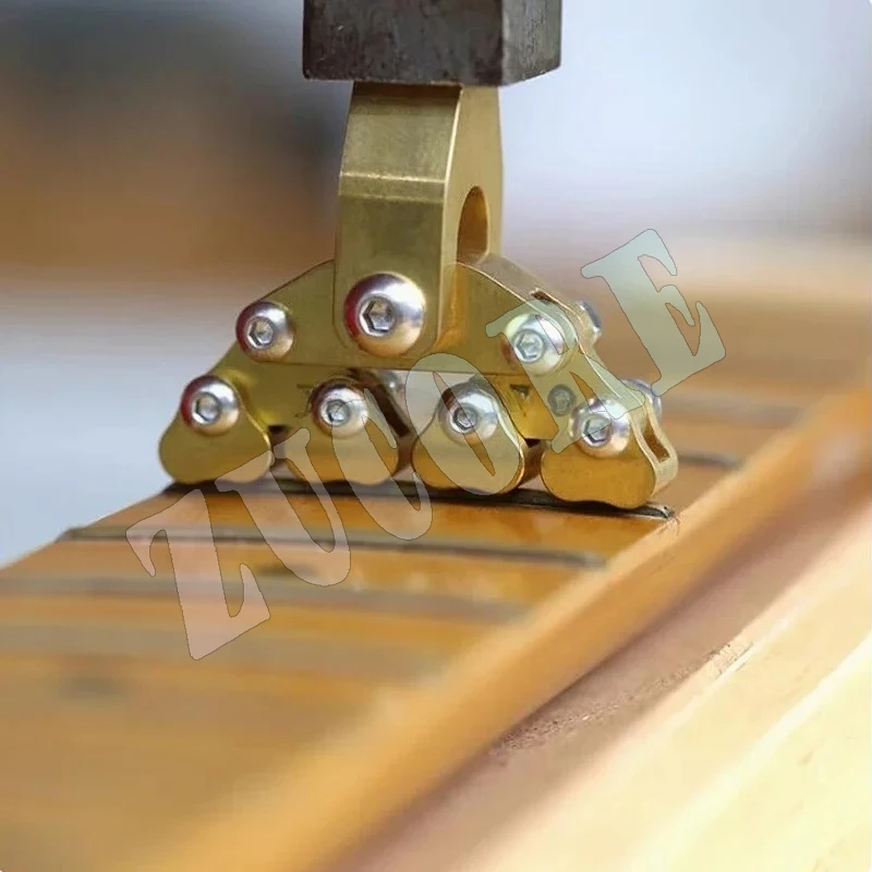 Guitar Thread Installation Pressure Head Adaptive Variable Curvature Folk Electric Guitar Classical Repair and ManufacturingTool