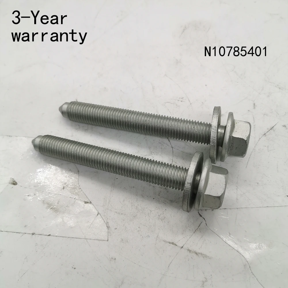 

2Pcs Subframe bolt N10785401 For VW Caddy Golf Jetta/syncro Passat Tiguan Teramont T-Roc Audi Q3 Q4 Skoda Kodiaq Octavia Superb