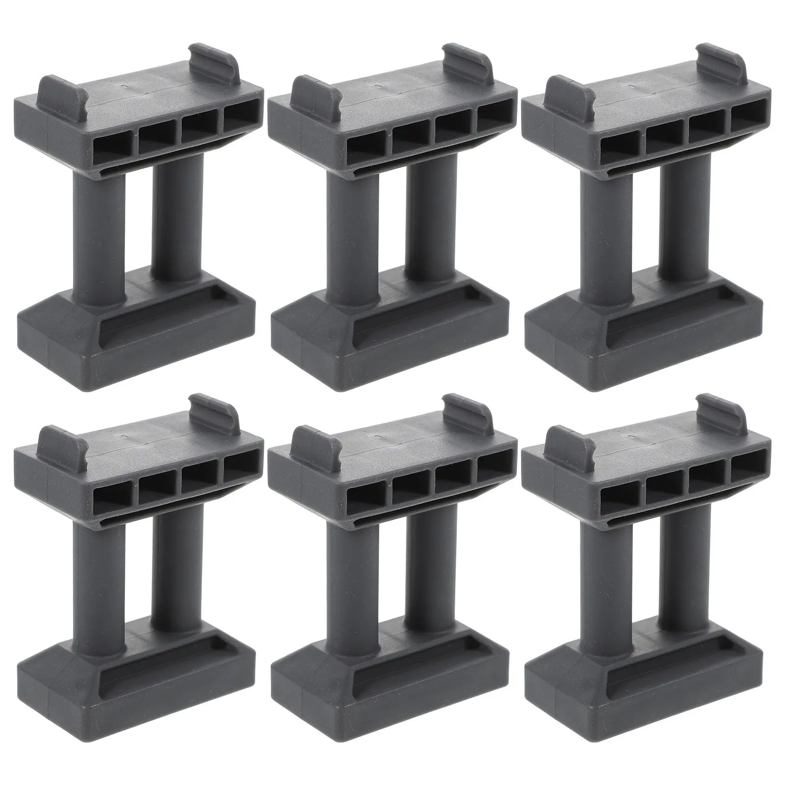 

6Pcs Railway Bridge Pier Simulation Train Pretend Bridge Support for Kids DIY Decorative Scenic Railway Scene Accessory