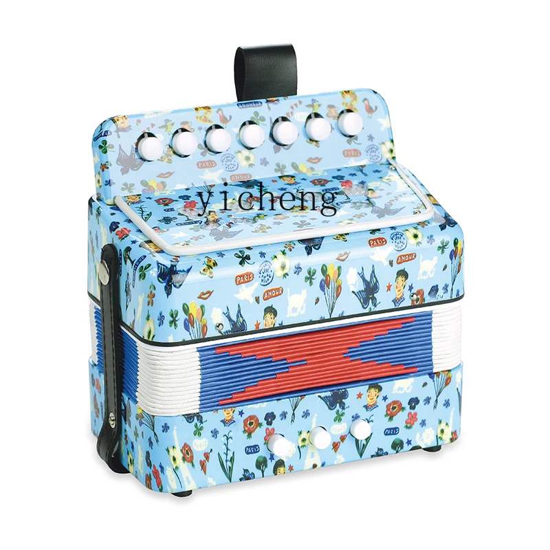 ZZ – accordéon musical pour enfants, Mini Instrument d'éveil, jouet d'entrée, cadeau pour garçons et filles de 3 ans