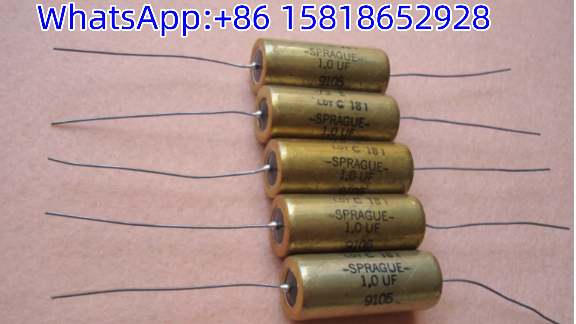 1pcs 400V 1UF 1.0UF Discontinued US SPRAGUE SBE 181 Tube Amplifier Vintage Oil-Immersed Infinite Capacitors