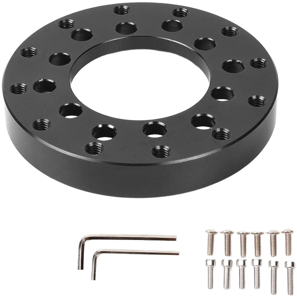Multi For Compatible Steering Plate for G25 G27 G920 Bases with 70mm Standard Fit and Precision Crafted Aluminum Build