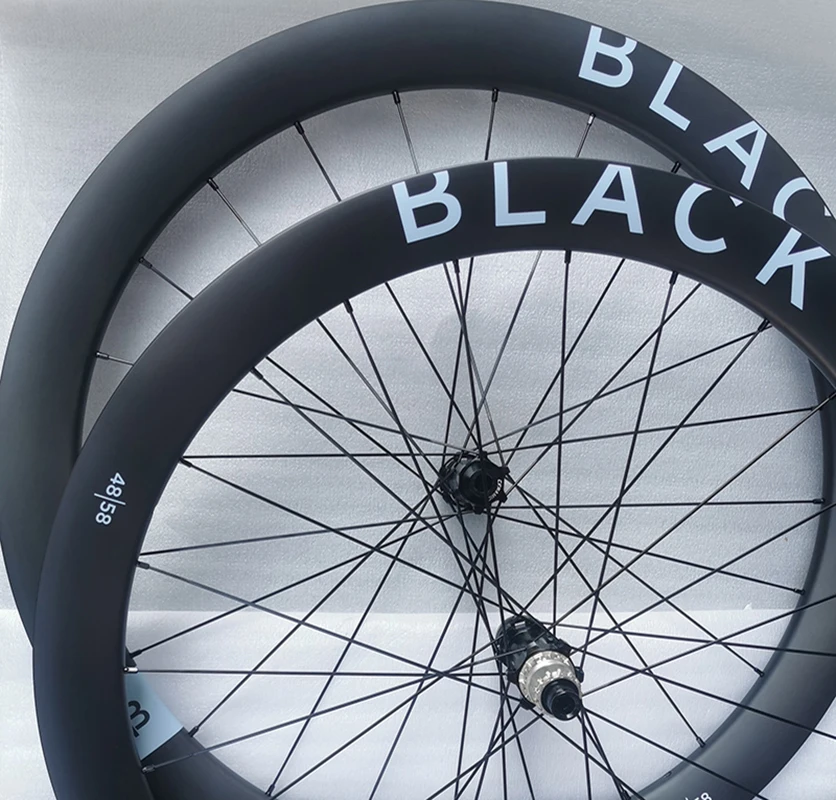 

700C Width 36/30/28mm Carbon Disc Road Bike Wheel 50mm 52T Ratchet Ceramic Custom Sticker Gravel Clincher Bicycle Wheelset