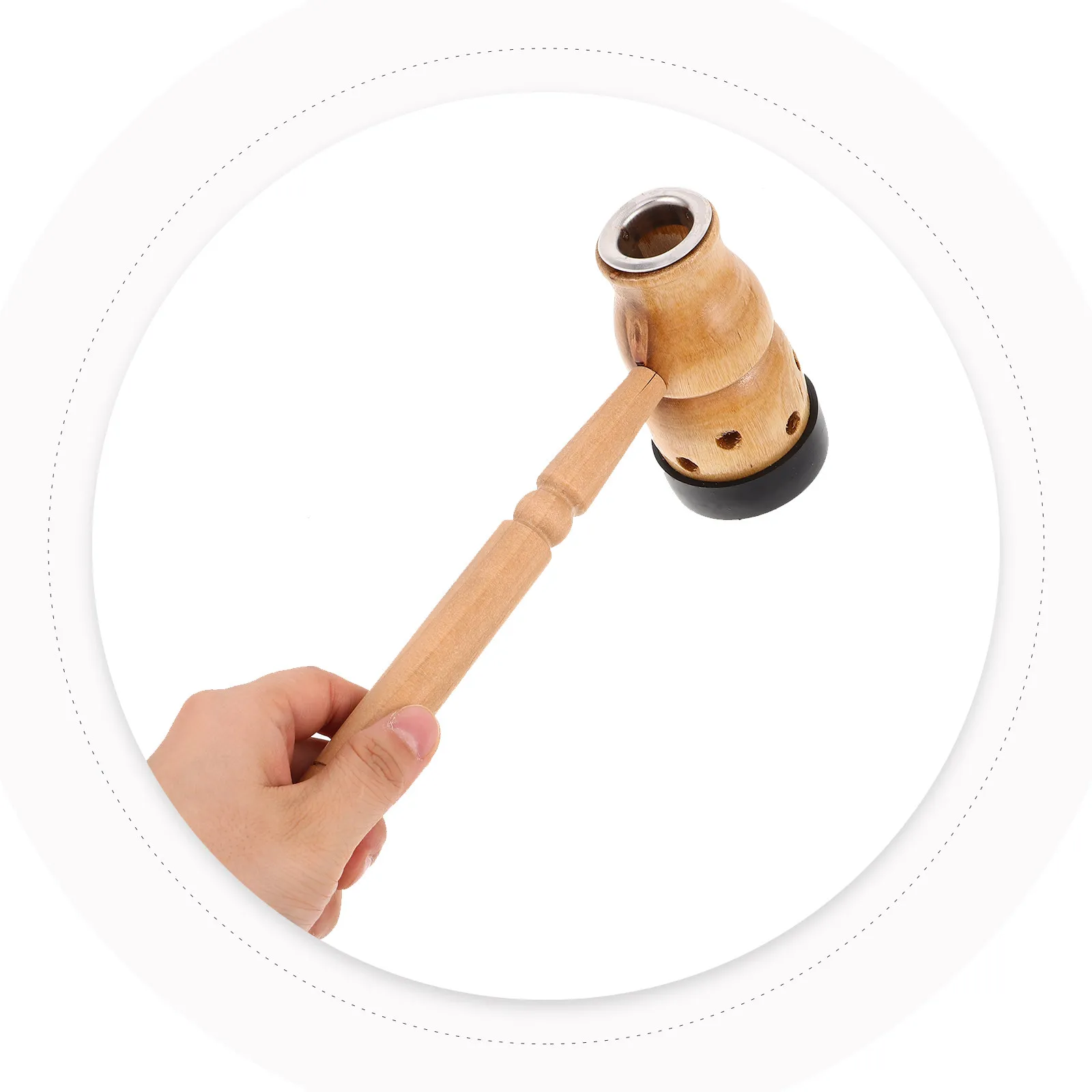 

2 шт. портативные ручные держатели для мокса-палочек в форме тыквы, коробки-горелки для моксатерапии для домашнего расслабления и терапии