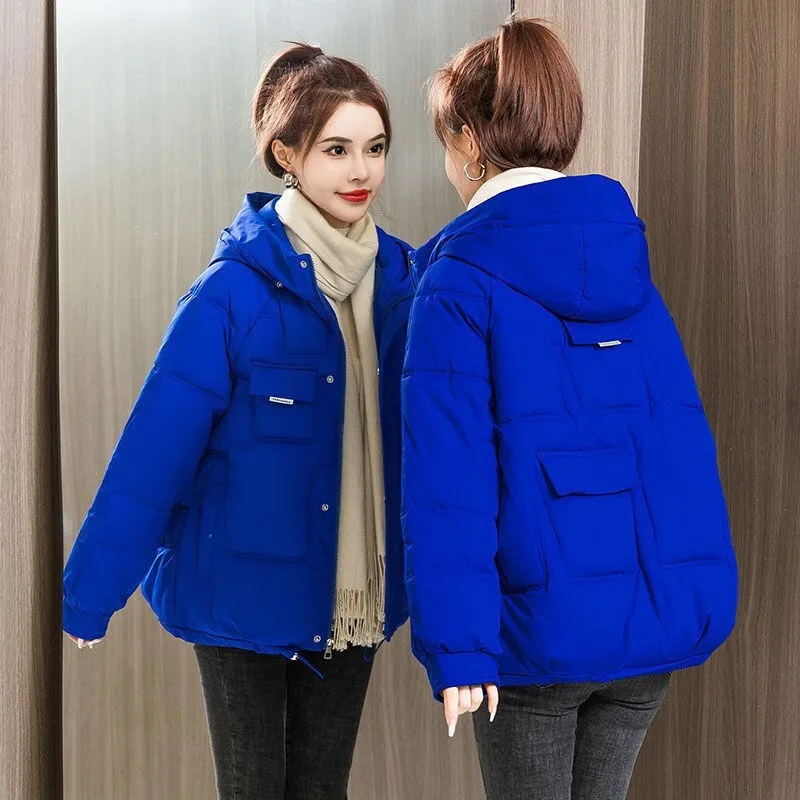 2024 New Autumn Winter Women's Down Jacket Oversized Slimming And Thickening Bread New Down Padded Jacket Women's Short Jacket