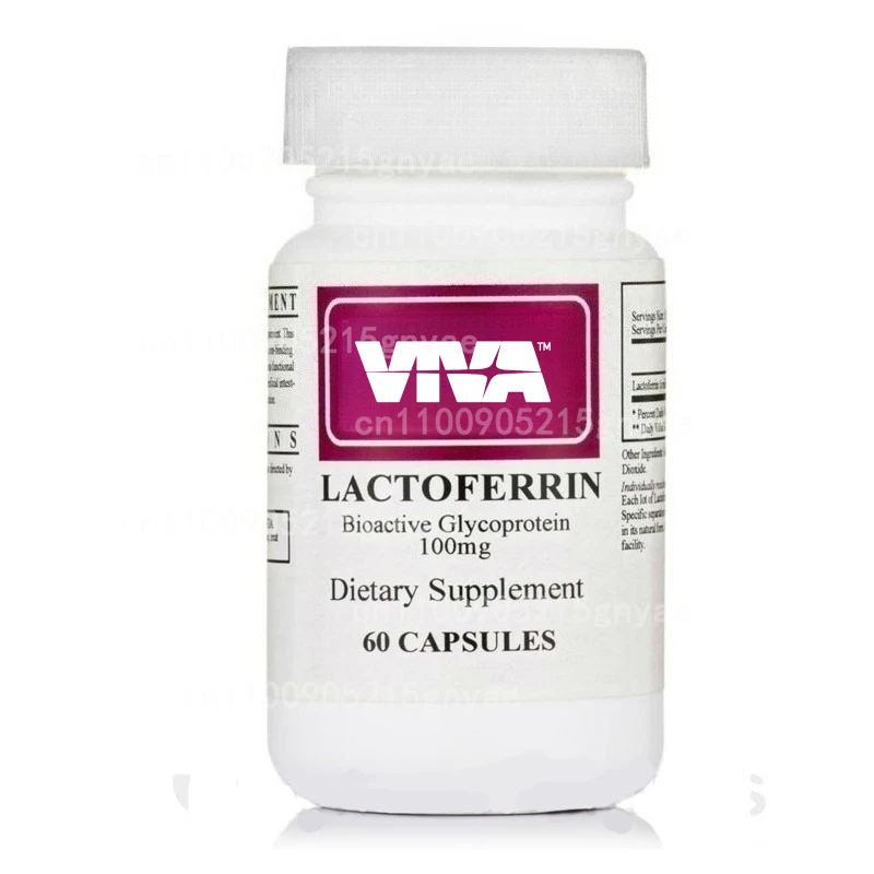 

Lactoferrin 250mg Vegetarian Capsules, Supporting Healthy Immune Function -60 Capsules