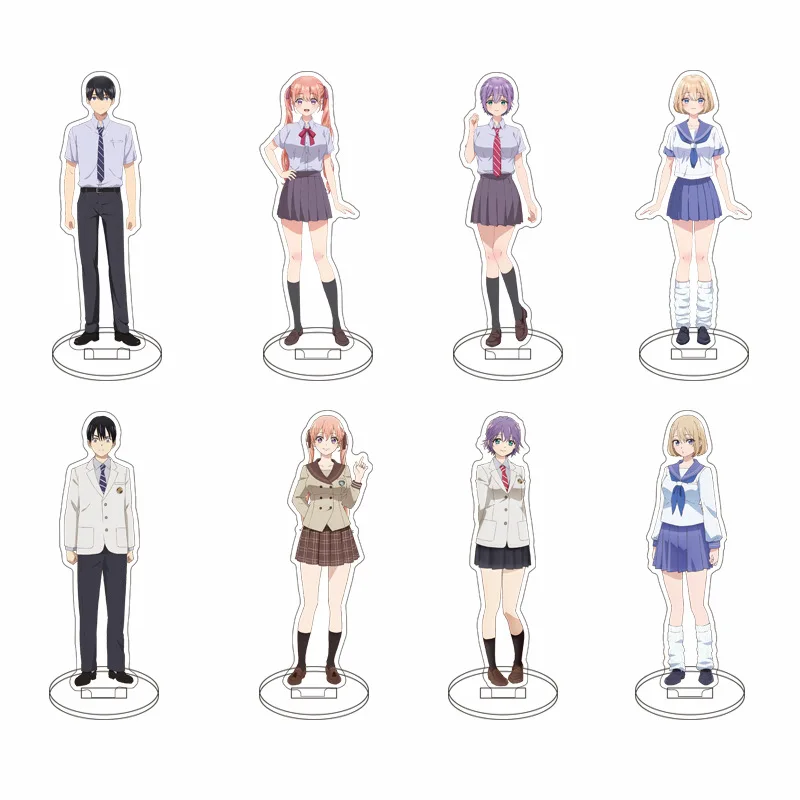 

A Couple Of Cuckoo Acrylic Stand Model Plate Decoration Originality Desk Figure Display Fans Gift New Products Creative Cartoon