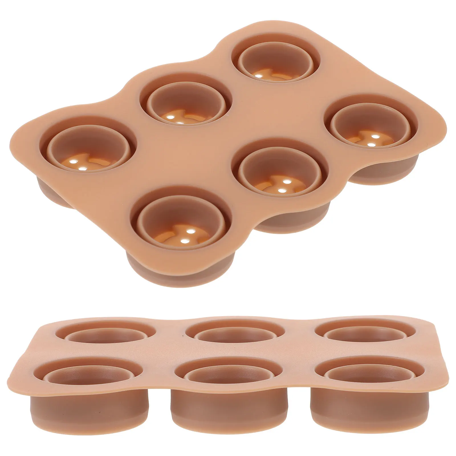 

2 Pcs Silicone Seedling Tray Garden Planting Tool Trays Portable Gardening Home Germination