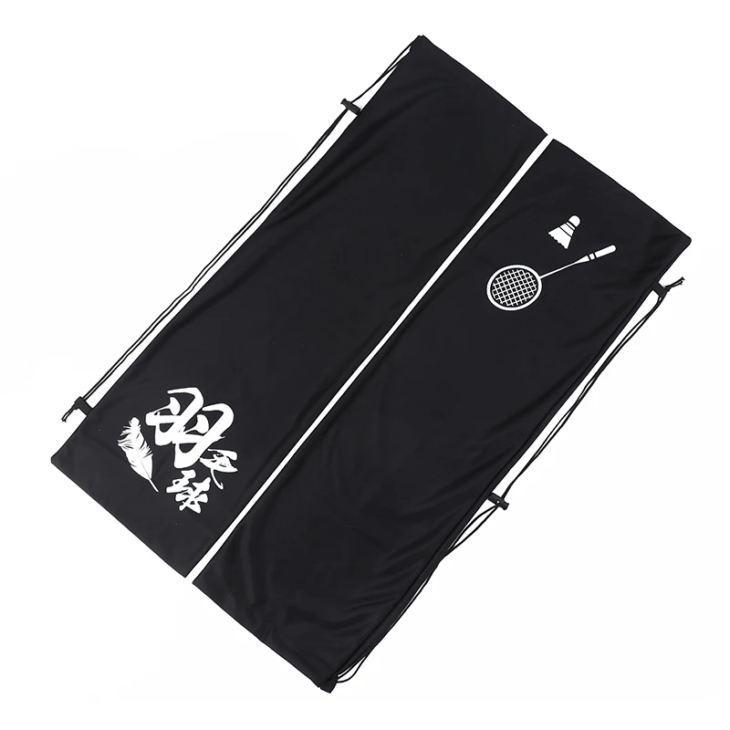 Borsa per racchetta da Badminton custodia morbida custodia con coulisse tasca portatile per racchetta da Tennis