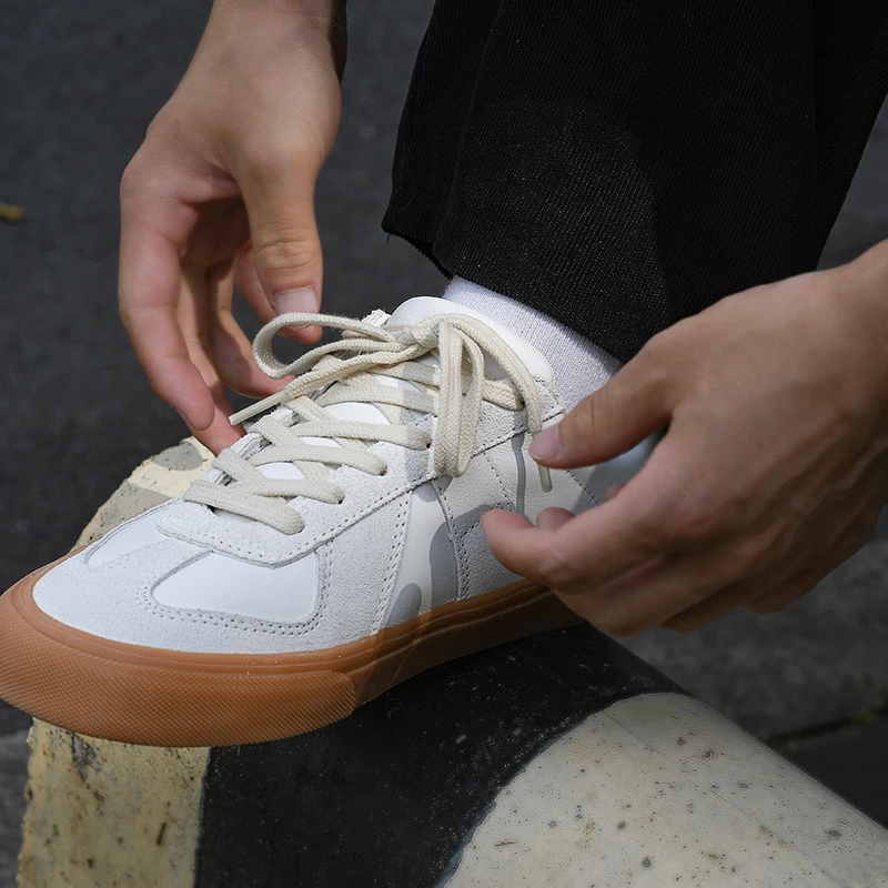 Joiints unisex białe GT trampki wulkanizowane buty na deskorolkę mężczyźni prawdziwej skóry tenis wytrzymałe modne obuwie uliczne