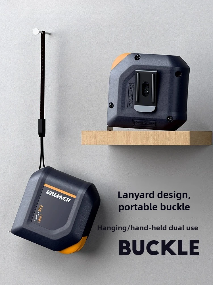 

Утолщенная и закаленная мерная лента, коробка, линейка, измерительная линейка, настоящая бытовая стальная рулетка