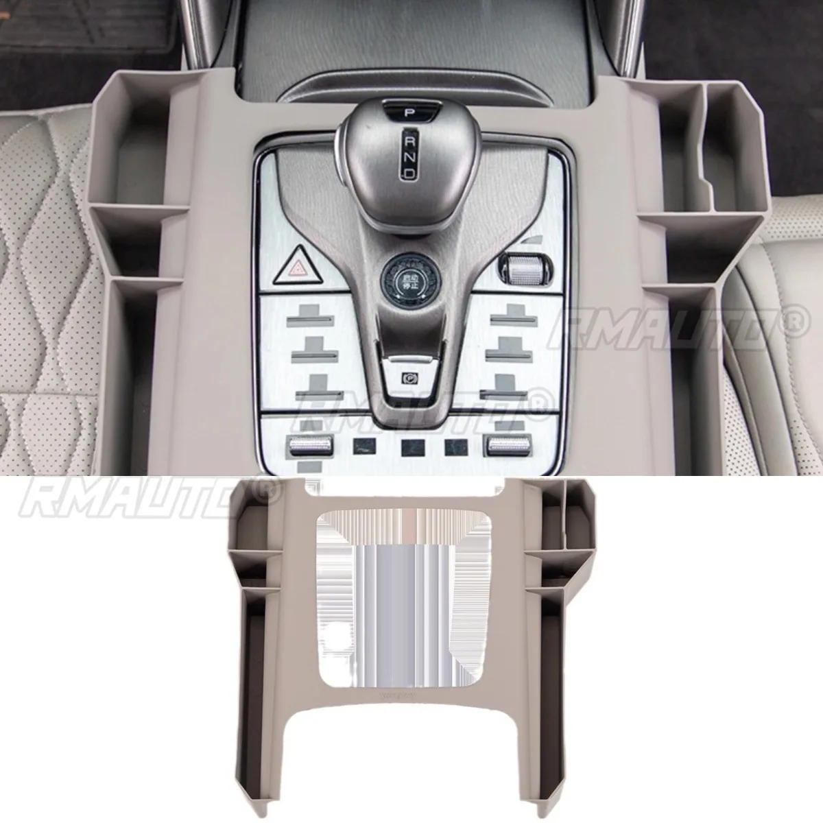 

Для BYD Don DMI/DMP/EV 2021-2025 Стайлинг Комплект Автомобильный подлокотник Скрытый ящик для хранения Центральная консоль Поручень Конфиденциальность Ящик для хранения Комплект кузова