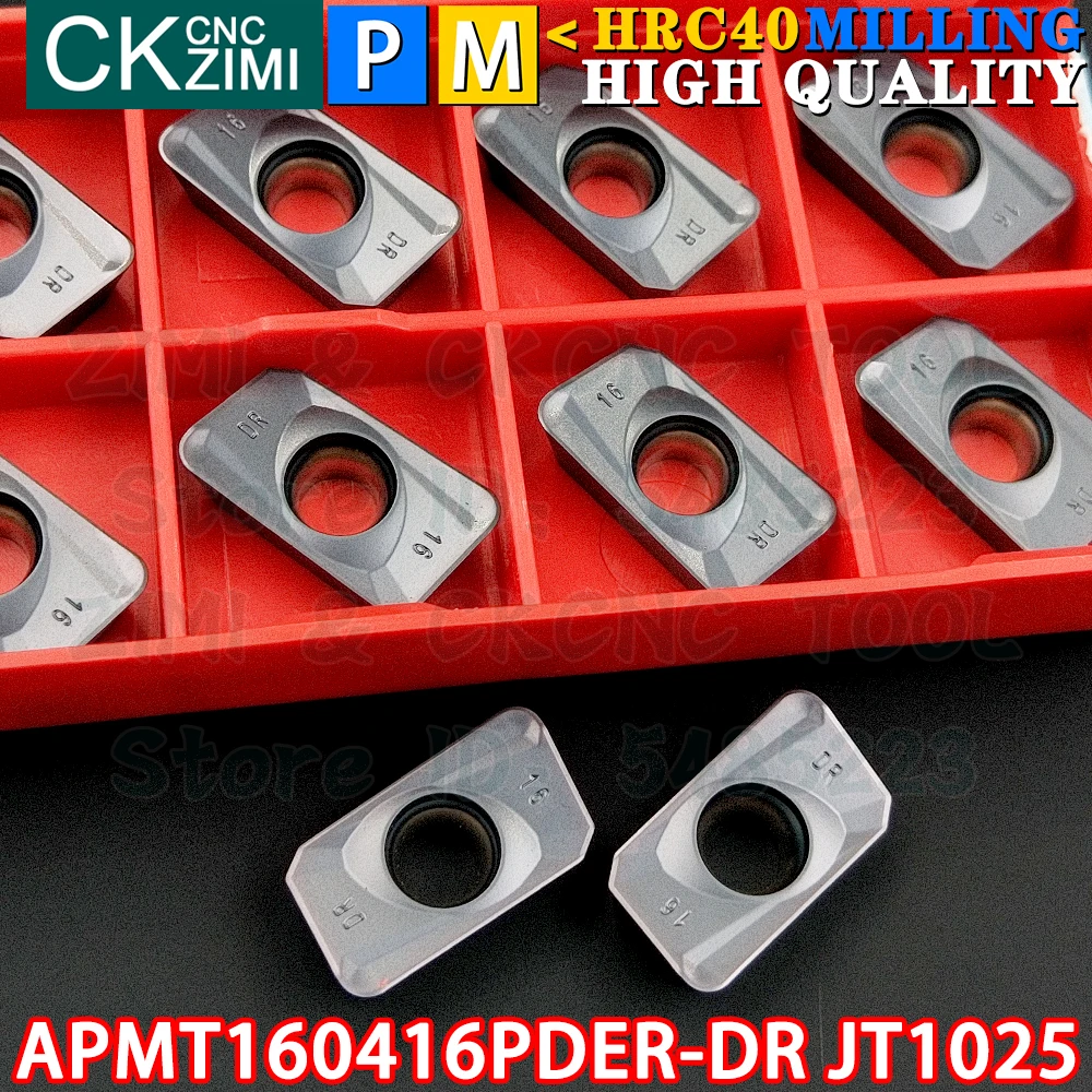 APMT160416PDER-DR JT1025 APMT 160416 PDER JT1025 كربيد إدراج الكتف طحن إدراج أدوات APMT160416 PDER DR JT1025 آلة خرط تعمل بالتحكم الرقمي بواسطة الحاسوب فهرسة أداة القطع