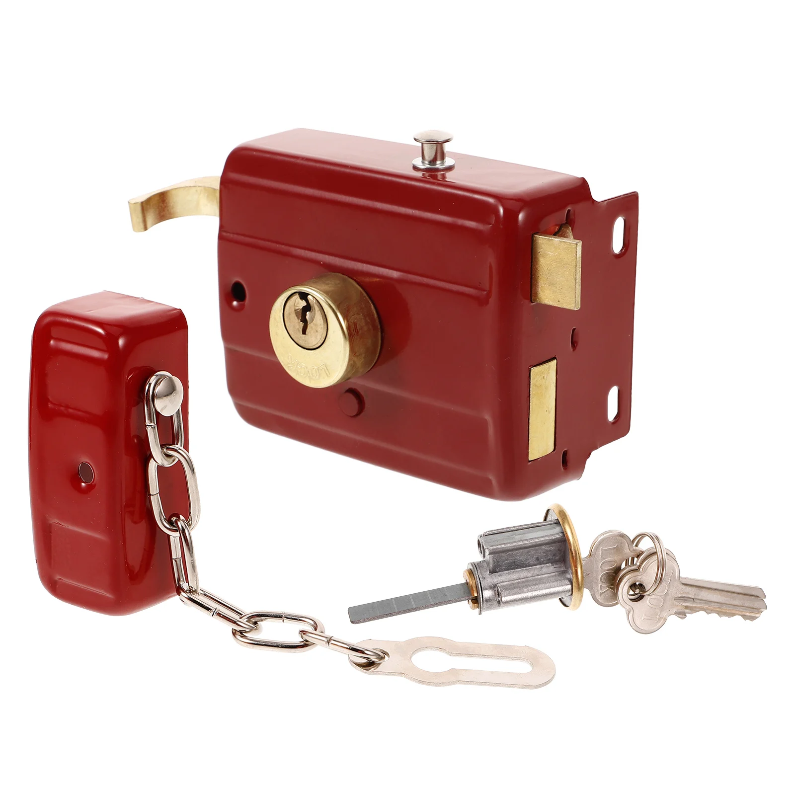 

Stainless Steel Slide Bolt Flush Lock For French Door Cabinet Bathroom Garage Heavy Duty Security Hardware Door Latch Lock Bolt