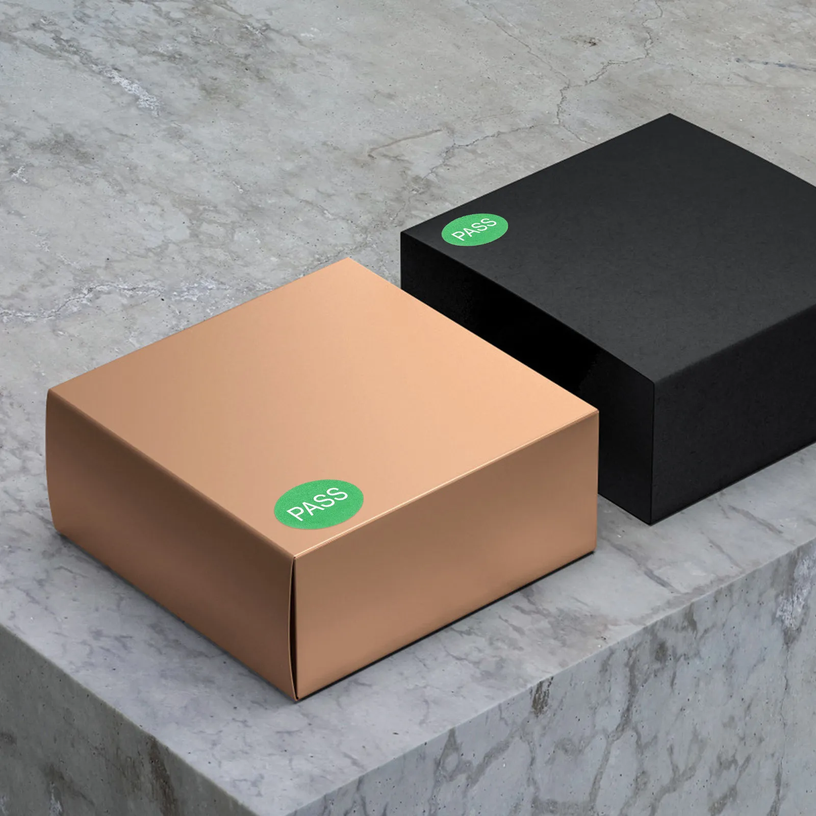 

2000 шт. этикеток-наклеек из ПВХ с клеевым слоем, яркие, устойчивые к выцветанию, для контроля качества и отслеживания состояния на складе