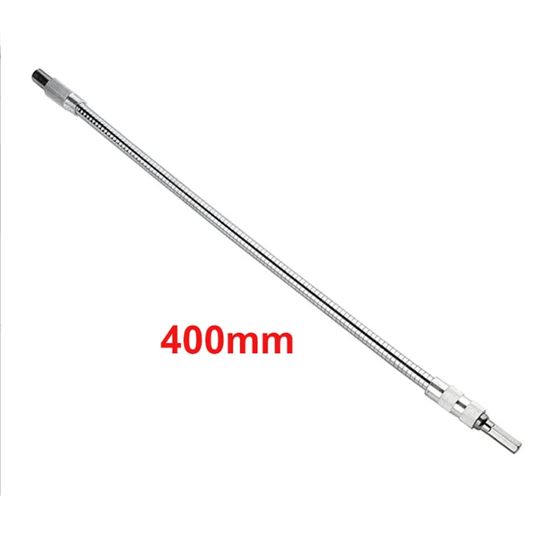 

150mm/200mm/300mm/400mm Metal Universal Charging Electric Drill Flexible Shaft 300 Degree Bending Shaft Power Tool Accessories