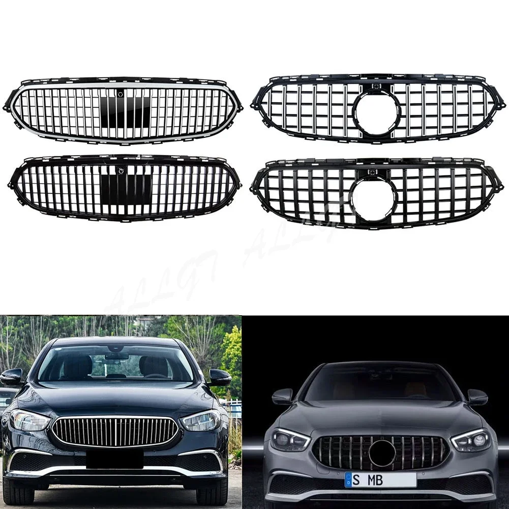 

Car Front Racing Facelift Grilles Upper Billet Grille Cover For Mercedes-Benz W213 E-Class Maybach 2021+