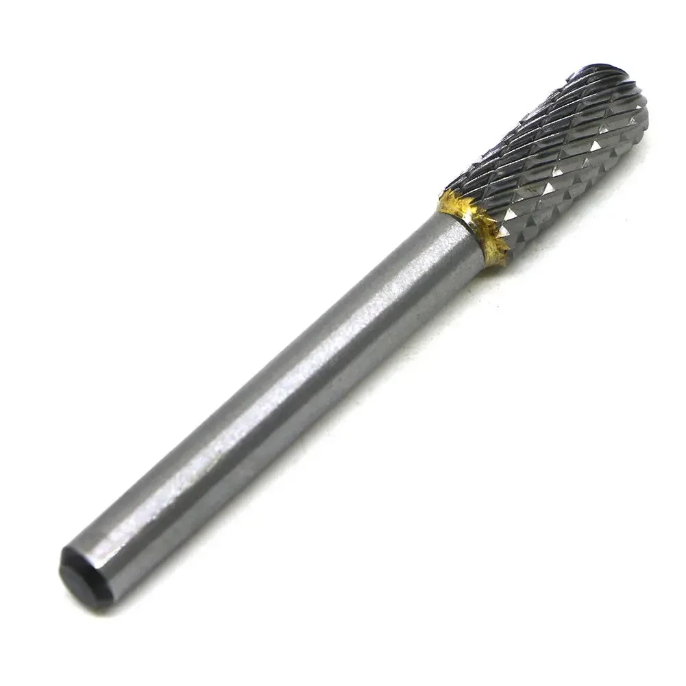 Hot Sale 8mm Double Cut Tungsten Carbide Rotary File Burr Head Tool Point Burr Die Grinder Abrasive Tools Drill Milling Carving