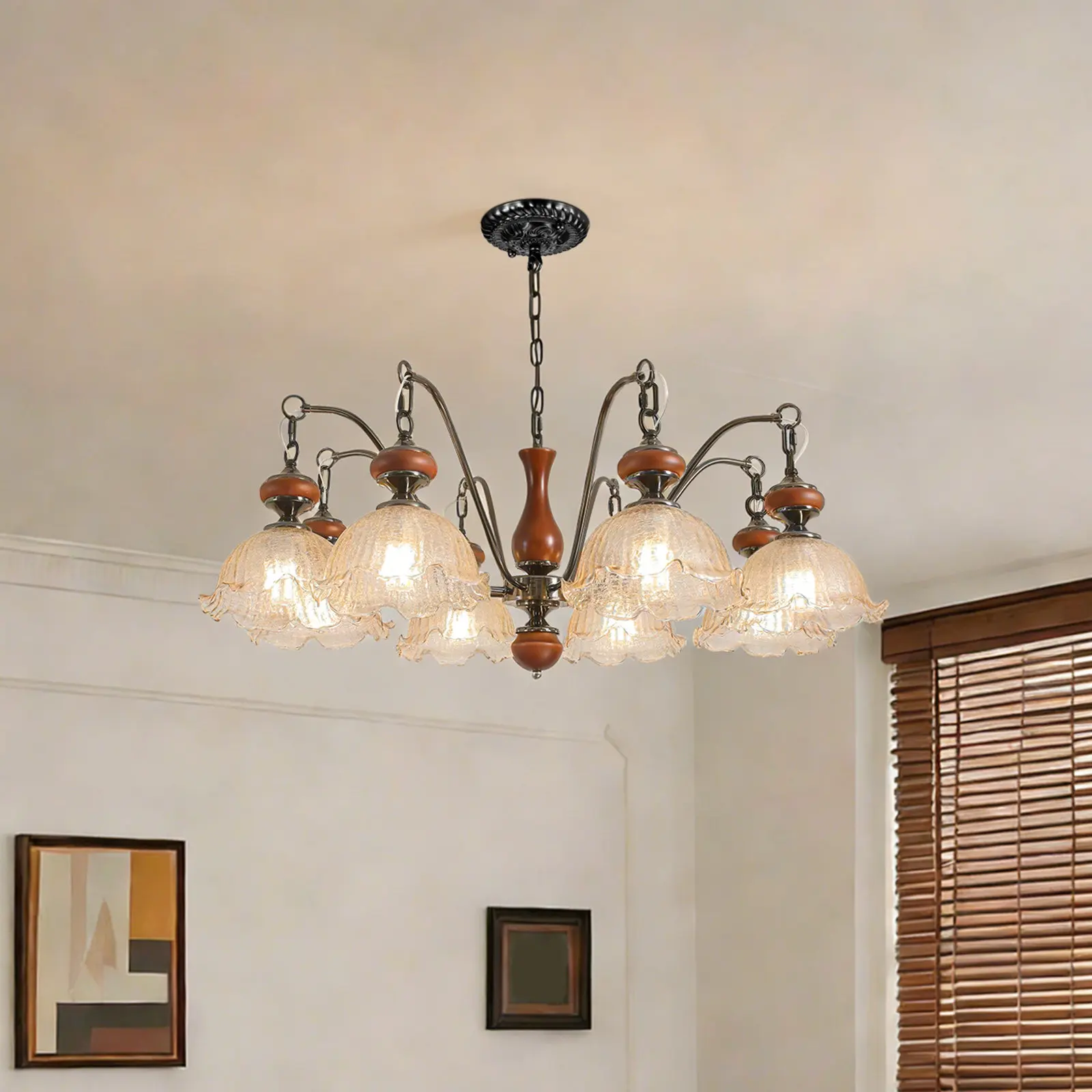Retro Ceiling Light Plate Base Vintage Chandelier Canopy Sturdy Pendant Lamp Fixture Mounting Bracket for Hanging Lanterns Flags