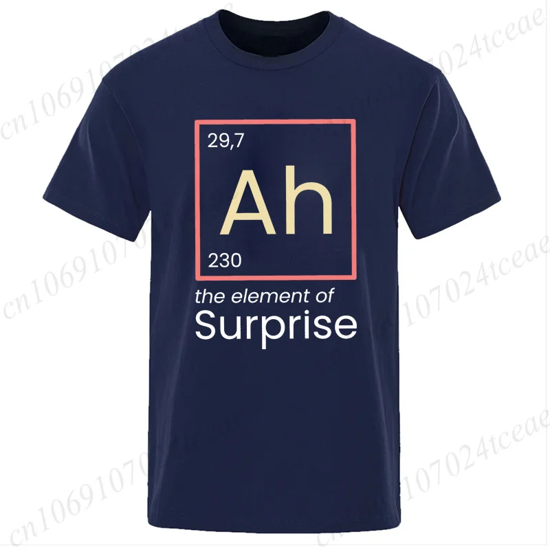 T-Shirt for Men,Short Sleeve Tee Shirts, Funny Chemistry Chemist Periodic Table Humorous Printed T-Shirts for Men & Women Tops