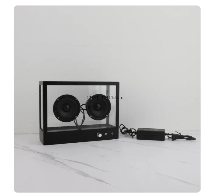 

Для скандинавского ретро Bluetooth прозрачный сабвуфер аудио, модель комнаты винный шкаф гостиная настольные аксессуары для дома украшения